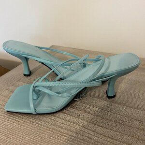 Strappy Kitten Heels